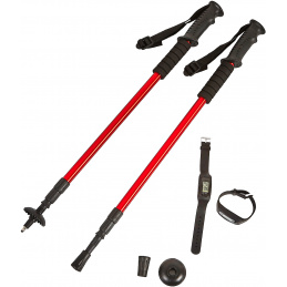 Aga Trekking botok AntiShock Piros + lépésszámláló