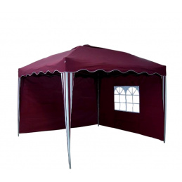 Linder Exclusiv pavilon ALU 3x3 m PO2408 Burgundia