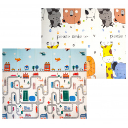 Aga4Kids Összecsukható habszivacs gyerek szőnyeg 200x180 cm MR132