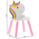 Aga Gyermekasztal + Lily szék