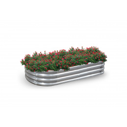 Aga Emelt ágyás 120x60x29 cm horganyzott acél