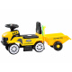 TRAKTOR Lökhárító pótkocsival ZA3746 - Sárga