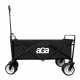 Aga Összecsukható szállítókocsi MR4611-Fekete