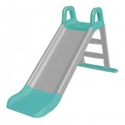 Aga4Kids csúszda fogantyúval 140 cm szürke-türkiz színű