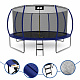 Aga SPORT EXCLUSIVE Trambulin 430 cm Sötétkék + védőháló + létra