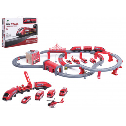 Aga4Kids vonatpálya tűzoltók