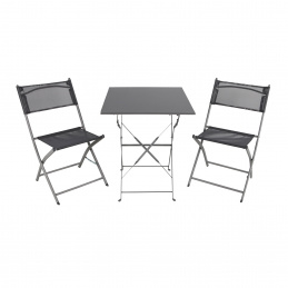 Linder Exclusiv Kerti szett BISTRO SET Szürke