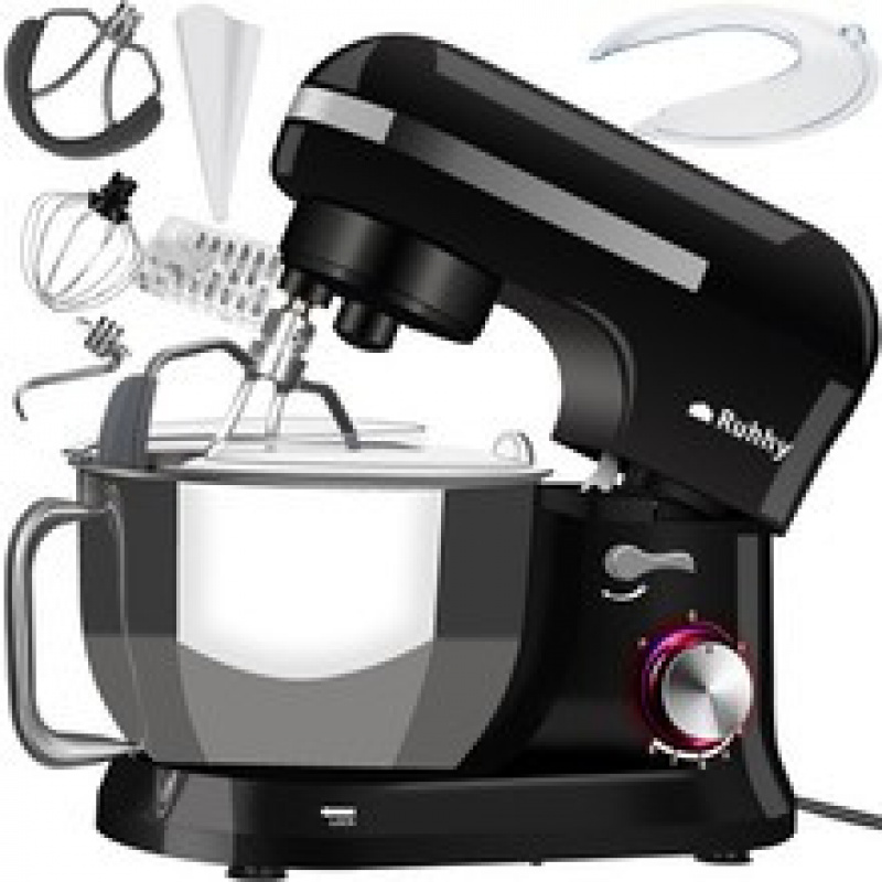 Konyhai robotgép 4,5l, 1700 W Fekete Ruhhy 16746