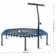 Aga Smart FITNESS trambulin 130 cm kék + fogantyú
