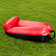 Aga Felfújható ágy LAZY BAG 230x70 cm Fekete/Piros