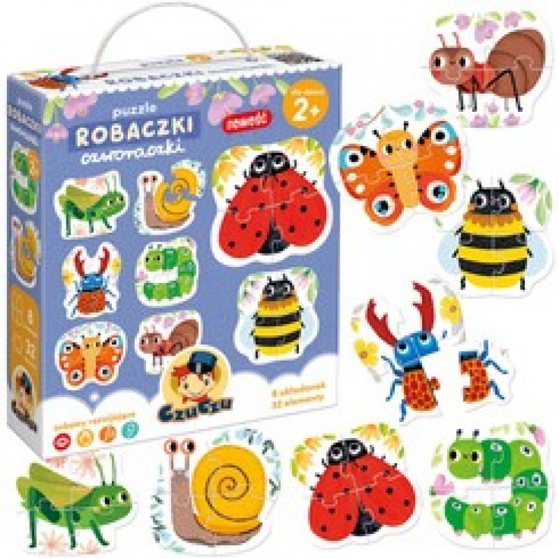 CzuCzu Puzzle Négylábú férgek ZA4156