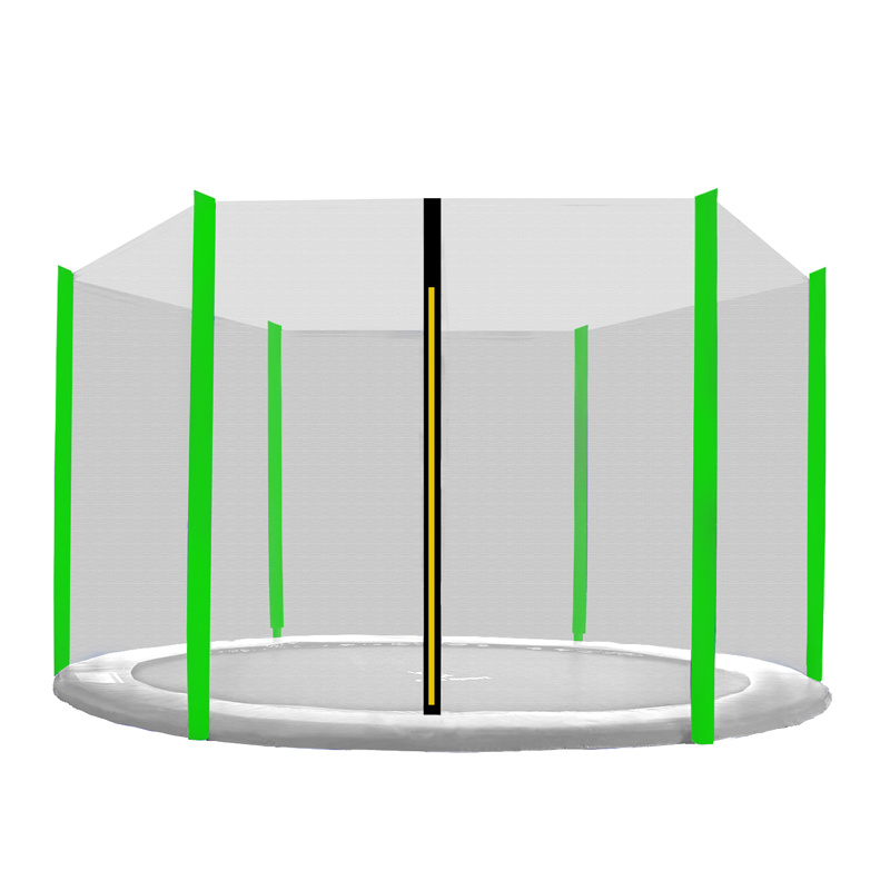 Aga Védőháló 150 cm 6 rúdhoz Fekete háló / Világoszöld