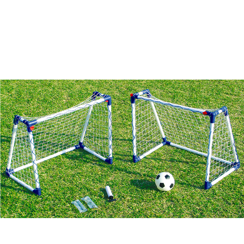 Aga labdarúgó készlet  2 JUNIOR SOCCER GOAL JC-8219A 74x60x46 cm