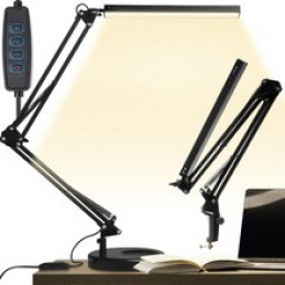 Asztali LED lámpa 5,6 W fekete Izoxis 19784