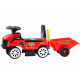 TRAKTOR Lökhárító pótkocsival ZA3746 - Piros