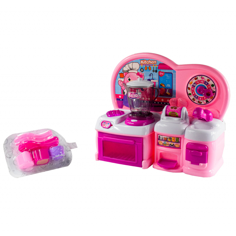 Aga4Kids műanyag játékkonyha HAPPY COOKING HM841844