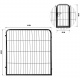 Aga kisállat ketrec 80x80 cm