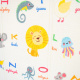 Aga4Kids Összecsukható habszivacs gyerek játszószőnyeg 200x180 cm DS3013