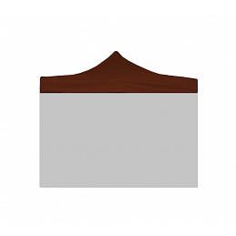 Aga cseretető POP UP 3x3 m barna