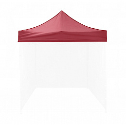 Aga Tető eladói standhoz 2x2m Bordó