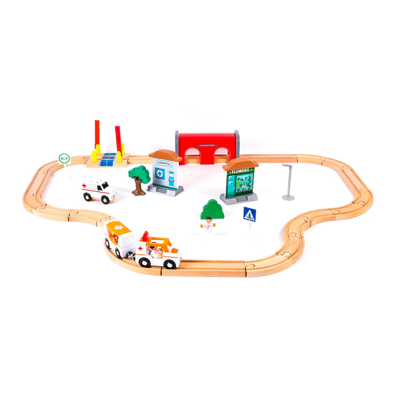 Aga4Kids Fa vonatpálya DS5647