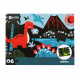 Aga4Kids Világító gyerek puzzle Dinoszauruszok 100 darabos