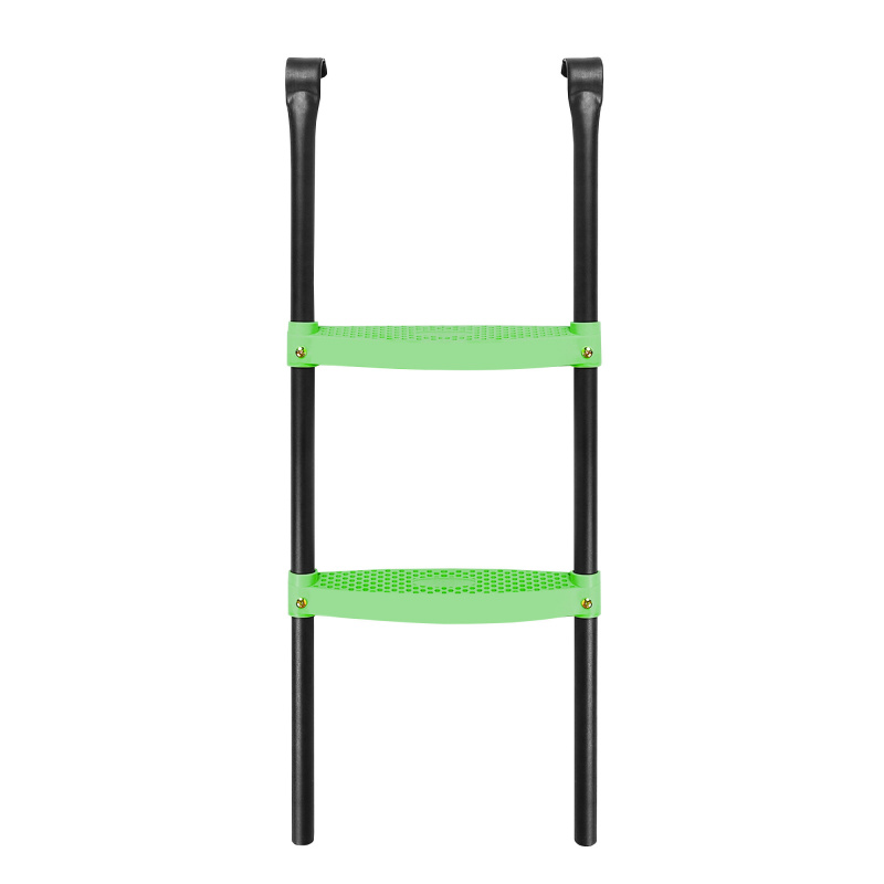 Aga Trambulin létra 305 - 430 cm Fekete/Világoszöld