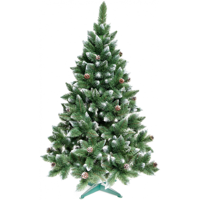 Aga műkarácsonyfa 220 cm fenyőtobozokkal