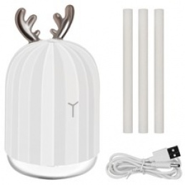 USB légtisztító, 220 ml fehér Malatec 16365