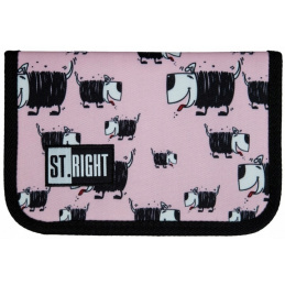 St.Egyszintes tolltartó Dogs