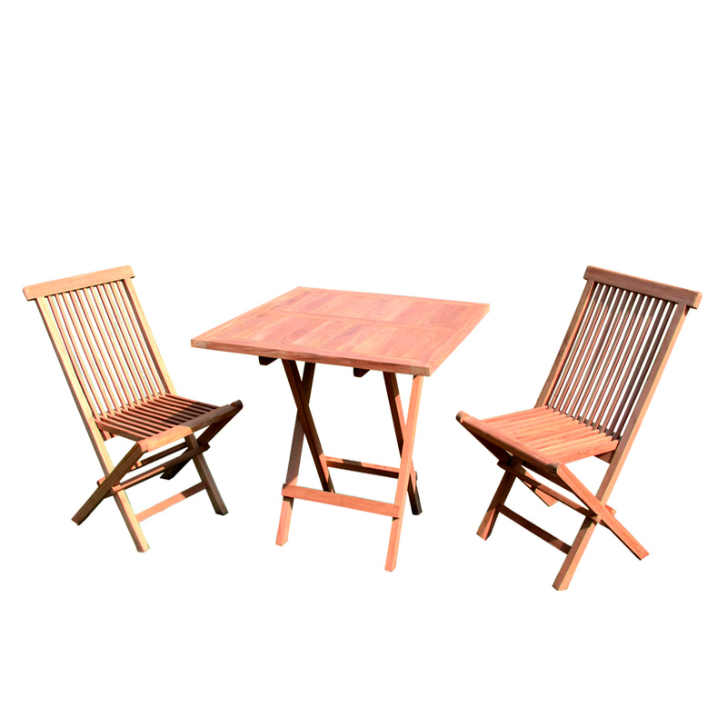 Linder Exclusiv Teak kerti szett TEAK BALKON SET TH023 - Magda eladás