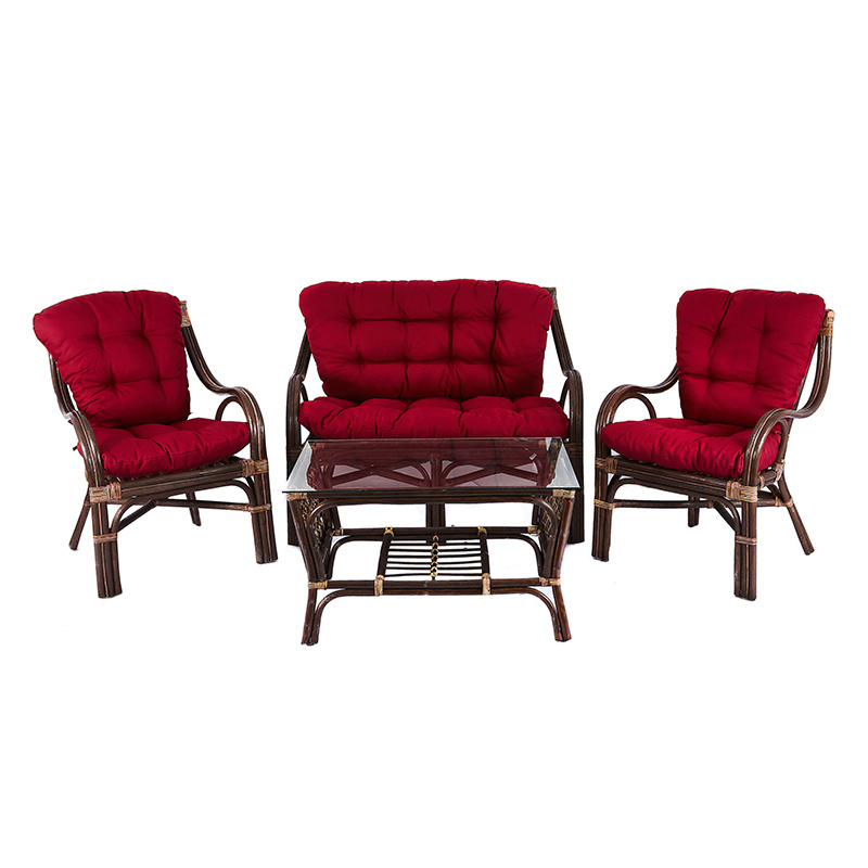 Aga Ratanova  ülőgarnitúra készlet BUTEO Choco Maroon