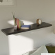 Linder Exclusiv Fali polc 120x23,5 cm Fekete
