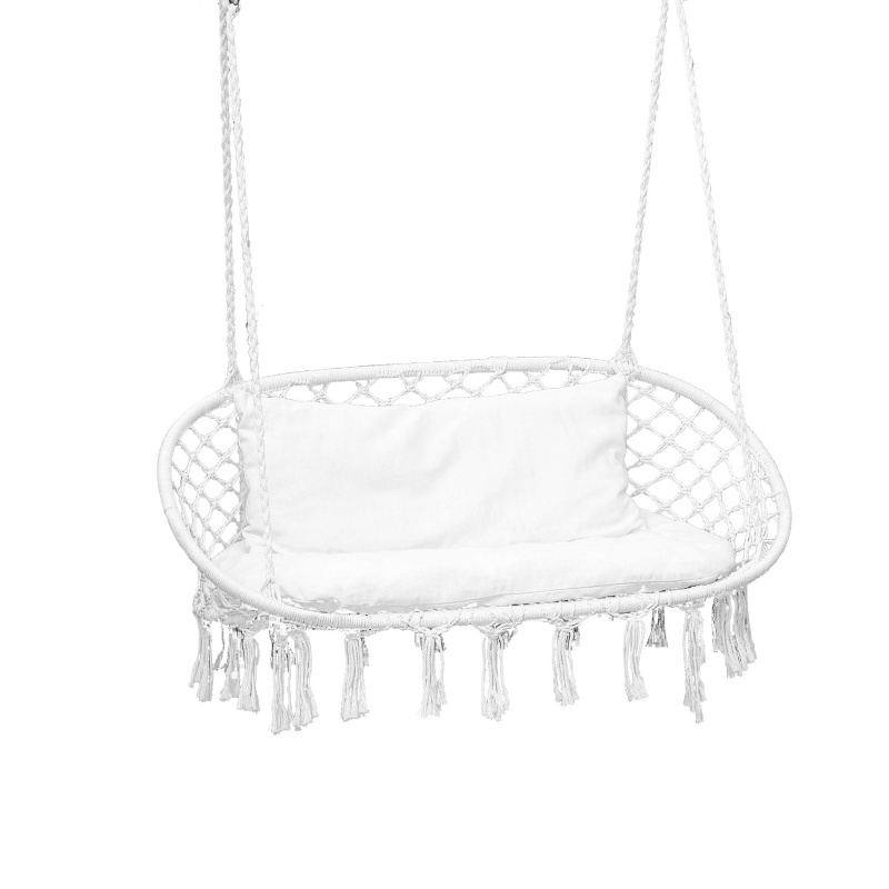 Linder Exclusiv Dupla lógó hintaszék Fehér