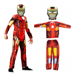 Aga4Kids Gyerek jelmez Iron Man S 100-110 cm Aga4Kids Gyerek jelmez Iron Man S 100-110 cm