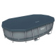 Bestway Power, ovális, acélkeretes medence  4,88 x 3,05 x 1,07 m 56448 + szűrőbetétes szűrés