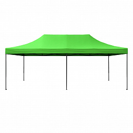 Aga Eladási stand oldalfalak nélkül 3x6 m Zöld