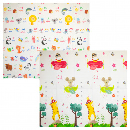 Aga4Kids Összecsukható habszivacs gyerek játszószőnyeg 200x180 cm DS3013
