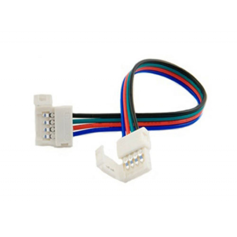 RGB 5050 10mm 4pin LED szalag csatlakozó