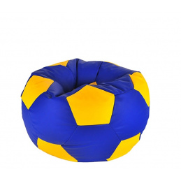 Aga Ülőtáska BALL XXXL Sötétsárga - Kék