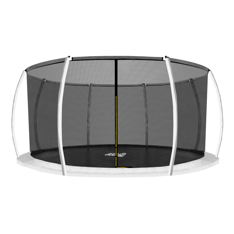 Aga Belső védőháló 366 cm 8 rúdhoz Fekete (kör)