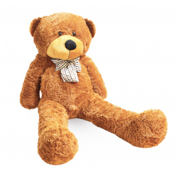 Aga4Kids Plüssmackó 130 cm Világosbarna