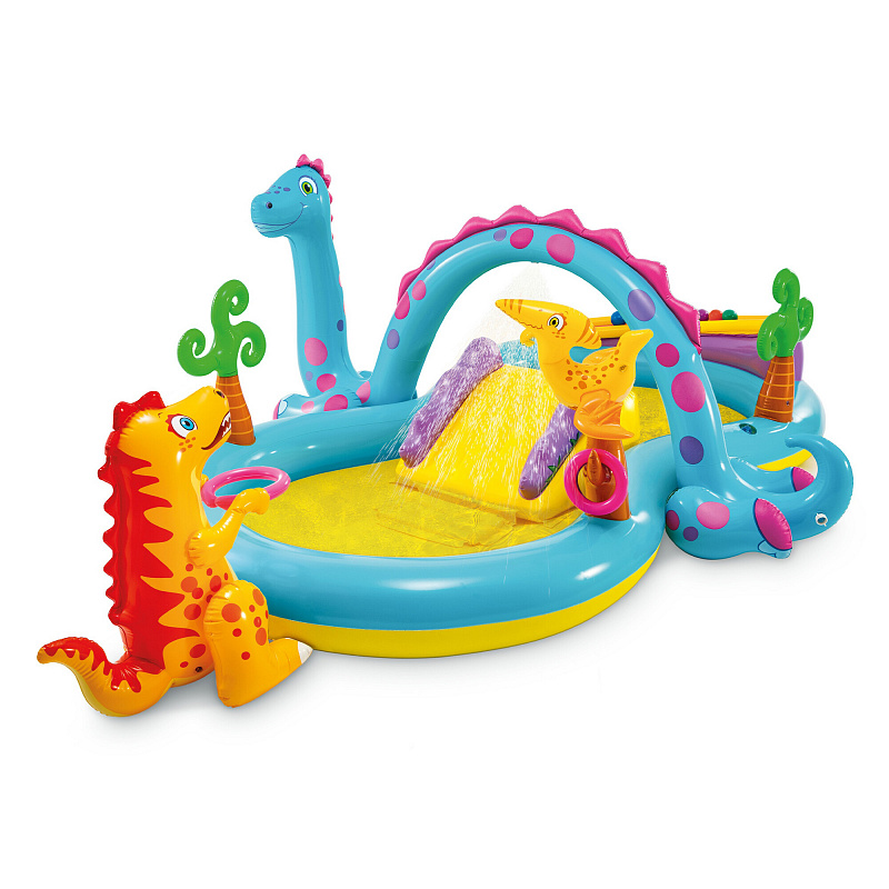 Intex Játék központ 302x229x112 cm Dinoland 57135NP