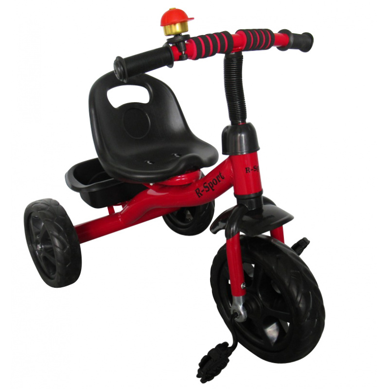 R-Sport tricikli T1 háromkerekű kerékpár , piros