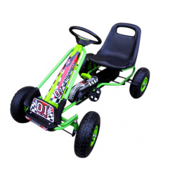 R-Sport Kids pedálos gokart G1 Zöld
