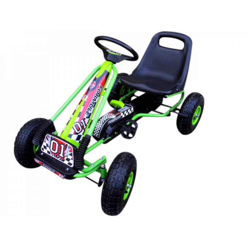 R-Sport Kids pedálos gokart G1 Zöld
