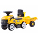 TRAKTOR Lökhárító pótkocsival ZA3746 - Sárga