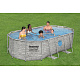 BESTWAY Power Steel Swim Vista medencés ablak 427x250x100 14x8FT 7in1