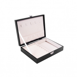 Aga Ékszerdoboz 20x15x5 cm Fekete