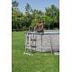 BESTWAY Power Steel Swim Vista medencés ablak 427x250x100 14x8FT 7in1
